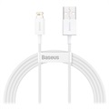 Kabel Lightning Baseus Superior Series - 1.5m - Biały