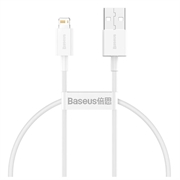 Kabel Lightning Baseus Superior Series - 0.25m - Biały