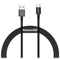 Baseus Superior Series Kabel USB-C Danych & Ładowania - 66W, 1m - Czarny