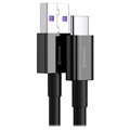 Baseus Superior Series Kabel USB-C Danych & Ładowania - 66W, 1m - Czarny