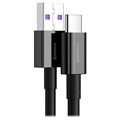 Baseus Superior Series Kabel USB-C Danych & Ładowania - 66W, 1m - Czarny