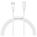Baseus Superior Series Kabel USB-C Danych & Ładowania - 66W, 2m - Biel