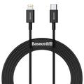 Kabel Baseus Superior Series USB-C / Lightning - 2m, 20W - Czerń