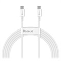 Kabel USB-C / USB-C Baseus Superior Series - 100W, 2m - Biały