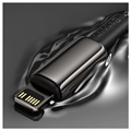 Kabel USB-C / Lightning Baseus Tungsten Gold 20W - 2m - Czarny