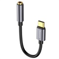 Adapter Audio USB-C / 3.5 mm Baseus CAHUB-EZ0G - Ciemnoszary