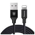 Baseus Yiven Kabel USB 2.0 / Lightning - 1.8m - Czerń