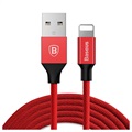 Baseus Yiven Kabel USB 2.0 / Lightning - 1.8m - Czerwień