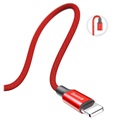 Baseus Yiven Kabel USB 2.0 / Lightning - 1.8m - Czerwień