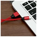 Baseus Yiven Kabel USB 2.0 / Lightning - 1.8m - Czerwień