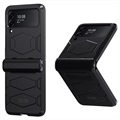 Samsung Galaxy Z Flip3 5G Etui z Serii Battle Armor - Czerń