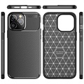 Etui Beetle Carbon Fiber do iPhone 14 Pro Max - Czarne