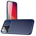 Etui Beetle Carbon Fiber do iPhone 14 Pro Max - Błękit