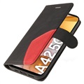 Samsung Galaxy A42 5G Etui-Portfel Bi-Color Series – Czerń