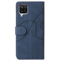 Samsung Galaxy A12 Etui-Portfel Bi-Color Series - Błękit