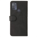 Motorola Moto G50 5G Etui-Portfel Bi-Color Series - Czarne