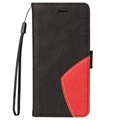 Nokia 5.3 Etui-Portfel Bi-Color Series - Czarne