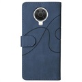 Nokia G10/G20 Etui-Portfel Bi-Color Series - Błękit