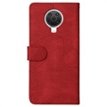 Nokia G10/G20 Etui-Portfel Bi-Color Series - Czerwień