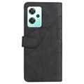 OnePlus Nord CE 2 Lite 5G Etui-Portfel Bi-Color Series - Czerń