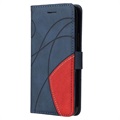 Samsung Galaxy A52 5G, Galaxy A52s Etui-Portfel Bi-Color Series – Błękit