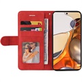 Xiaomi 11T/11T Pro Etui-Portfel Bi-Color Series - Czerwień