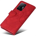 Xiaomi 11T/11T Pro Etui-Portfel Bi-Color Series - Czerwień