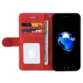 iPhone 7/8/SE (2020)/SE (2022) Etui-Portfel Bi-Color Series - Czerwieny