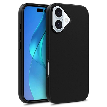 iPhone 16 Biodegradowalne Etui - Czarne