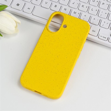 iPhone 17 Biodegradowalne Etui - Żółty