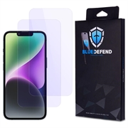 Ochraniacz ekranu z  hartowanego szkła iPhone 14/16e BlueDefend Anti-Blue Light - 2 szt.