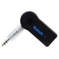 Uniwersalny Odbiornik Audio Bluetooth / 3,5mm - Czarny