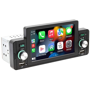 Radioodtwarzacz Samochodowy Bluetooth z CarPlay / Android Auto SWM 160C (Otwarte Opakowanie B)