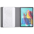 Samsung Galaxy Tab S6 Lite 2020/2022 Etui z Klawiaturą Bluetooth - Złoto