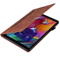 Samsung Galaxy Tab A7 Lite Business Style Smart Etui Foliowe - Brąz