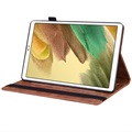 Samsung Galaxy Tab A7 Lite Business Style Smart Etui Foliowe - Brąz