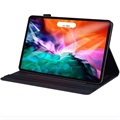 iPad Pro 12.9 2020/2021 Business Style Smart Etui Foliowe - Czerń