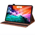 iPad Pro 12.9 2020/2021 Business Style Smart Etui Foliowe - Brąz