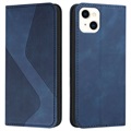 iPhone 13 Etui-Portfel Business Style - Błękit