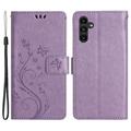 Samsung Galaxy A54 5G Etui-Portfel seria Butterfly - Fioletowe