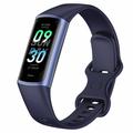 Inteligentna bransoletka C68 1.1" Smukły zegarek fitness z monitorowaniem tętna - niebieski