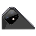 Metalowo-szklane Zabezpieczenie Obiektywu Aparatu do iPhone 11 - Czarne