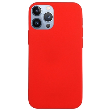 iPhone 14 Pro Etui z TPU Candy Color - Czerwień