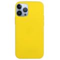 iPhone 14 Pro Etui z TPU Candy Color - Żółty