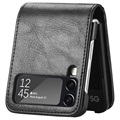 Samsung Galaxy Z Flip4 5G Etui-Portfel z Serii Card - Czarne