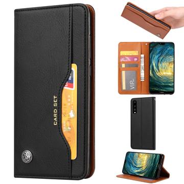 Huawei P20 Etui-Portfel z serii Card Set - Czarne