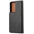 Samsung Galaxy S21 5G Etui-Portfel z serii Card Set - Czarne