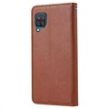 Samsung Galaxy A22 4G Etui-Portfel z Serii Card Set - Brąz