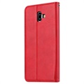 Etui z Serii Card Set do Samsung Galaxy J6+ - Czerwień