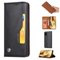 Samsung Galaxy Note20 Etui-Portfel z serii Card Set - Brąz